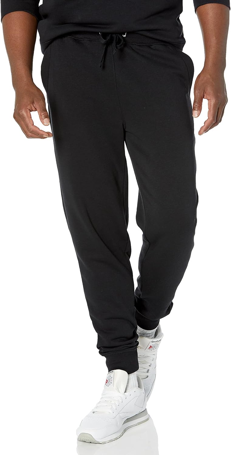 Men's Jogger Pants, Casual Relaxed Fit, Lightweight French Terry (Available in Big & Tall)